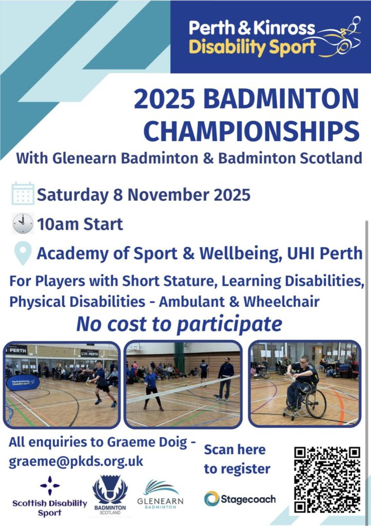 PKC disability sports badminton championships 2025