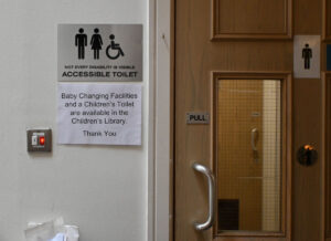 AK Bell Library toilet