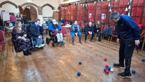Boccia at The Chapterhouse, St Ninians