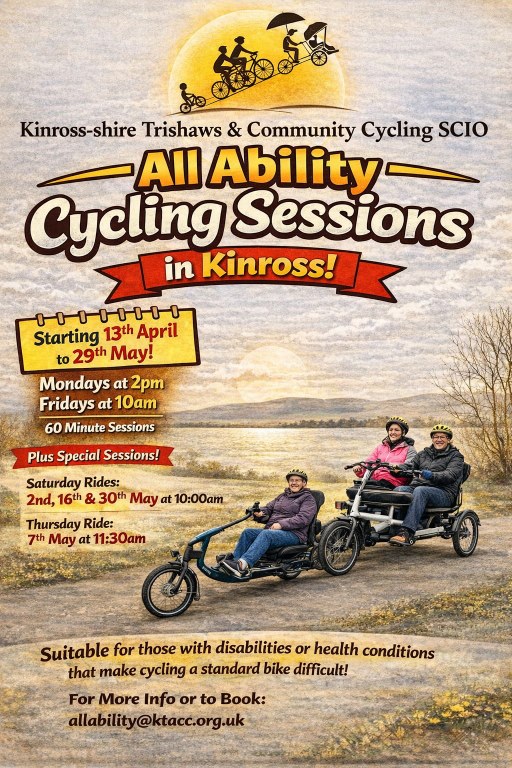 All ability cycling session in Kinross